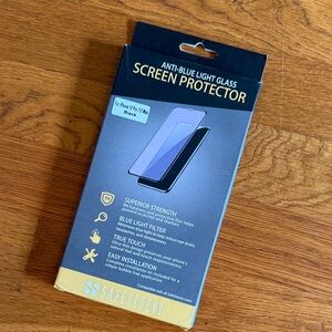 NEW Safesleeve Anti-Blue Light Screen Protector for iPhone 12 Pro/ 12 max, black